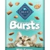 Blue Buffalo Bursts Crunchy and Creamy Seafood Crunchy Cat Treats- 12 Oz