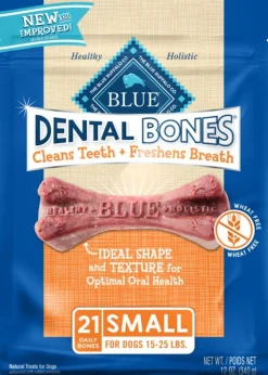 Blue Buffalo Dental Bones Small Dog Treats