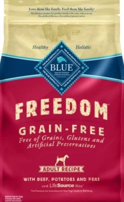 Blue Buffalo Freedom Beef Recipe Adult Dry Dog Food - 4 Lbs