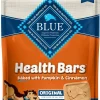 Blue Buffalo Health Bars Pumpkin and Cinnamon Dog Biscuits Treats - 16 Oz