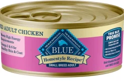 Blue Buffalo Homestyle Recipe Small Breed Chicken Dinner with Garden Vegetables & Brown Rice Canned Dog Food
