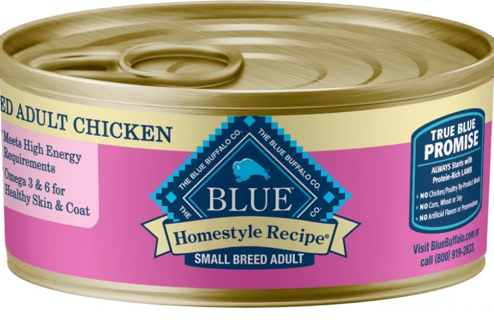 Blue Buffalo Homestyle Recipe Small Breed Chicken Dinner with Garden Vegetables & Brown Rice Canned Dog Food