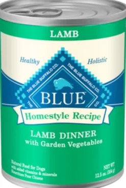 Blue Buffalo Homestyle Recipe Lamb Canned Dog Food - 12.5 Oz - Case of 12