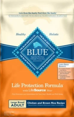 Blue Buffalo Life Protection Formula Adult Large-Breed Natural Chicken and Brown Rice Dry Dog Food