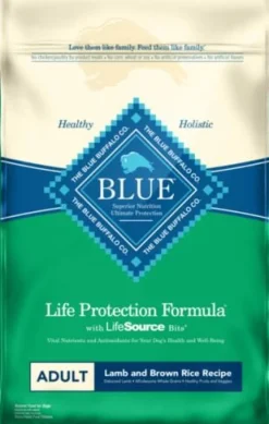 Blue Buffalo Life Protection Formula Adult Natural Lamb and Brown Rice Dry Dog Food