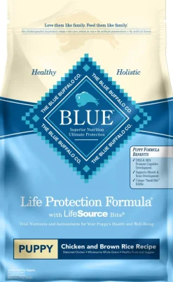 Blue Buffalo Life Protection Natural Chicken & Brown Rice Recipe Puppy Dry Dog Food
