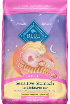 Blue Buffalo Sensitive Stomach Natural Chicken & Brown Rice Dry Cat Food