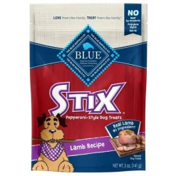 Blue Buffalo Stix Natural Soft-Moist Lamb Dog Treats - 5 Oz
