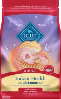Blue Buffalo Tastefuls Indoor Adult Salmon Dry Cat Food - 7 Lbs