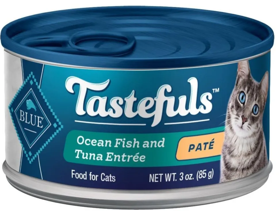 Blue Buffalo Tastefuls Natural Pate Ocean Fish & Tuna Entree Wet Cat Food