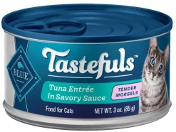 Blue Buffalo Tastefuls Natural Tender Morsels Tuna Entree Wet Cat Food