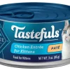 Blue Buffalo Tastefuls Natural Kitten Pate Chicken Entree Wet Cat Food
