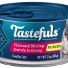 Blue Buffalo Tastefuls Natural Flaked Fish & Shrimp Entree in Gravy Wet Cat Food