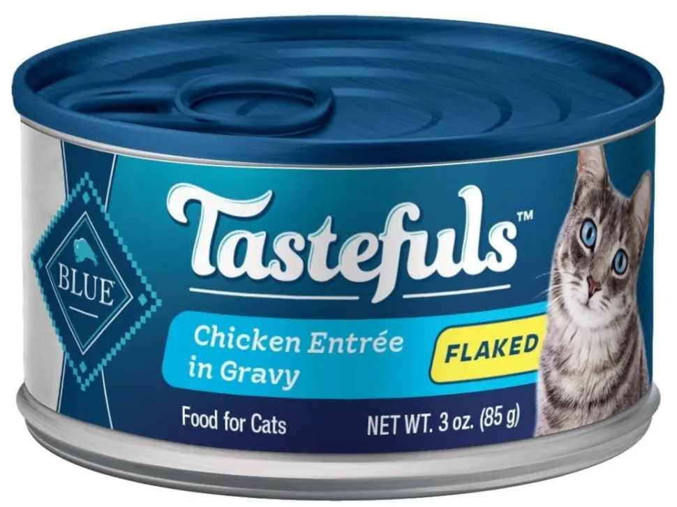 Blue Buffalo Tastefuls Natural Flaked Chicken Entree in Gravy Wet Cat Food