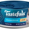 Blue Buffalo Tastefuls Natural Pate Chicken Entree Wet Cat Food