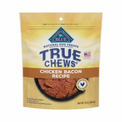 Blue Buffalo True Chews Chicken and Bacon Jerky Dog Treats - 22 Oz