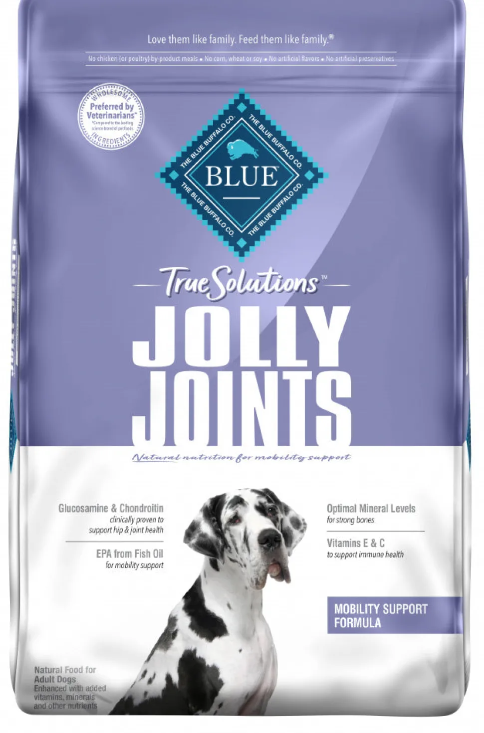 Blue Buffalo True Solutions Jolly Joints Natural Mobility Support Chicken Recipe Adult Dry Dog Food