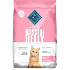 Blue Buffalo True Solutions Blissful Belly Natural Digestive Care Chicken Recipe Adult Dry Cat Food
