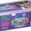 Blue Buffalo Wilderness Chicken Duck and Salmon Canned Cat Food - Variety Pack - 3 Oz - Case of 12 - 2 Pack