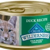 Blue Buffalo Wilderness Duck Recipe Canned Cat Food