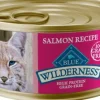 Blue Buffalo Wilderness High-Protein Salmon Wet Cat Food - 5.5 Oz - Case of 24