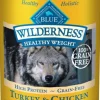 Blue Buffalo Wilderness Healthy Weight Turkey and Chicken Canned Dog Food - 12.5 Oz - Case of 12