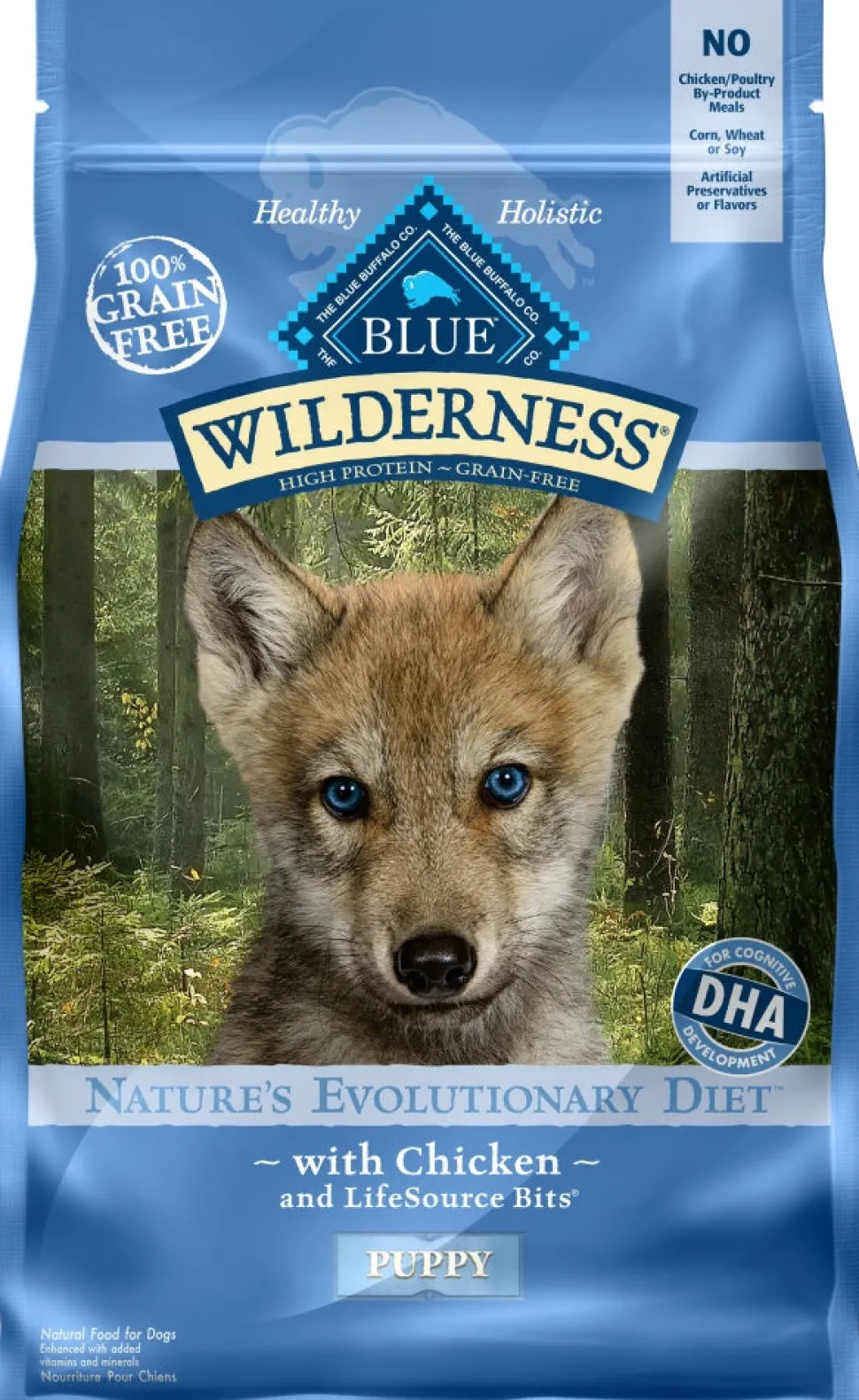 Blue Buffalo Wilderness Puppy Grain Free Chicken Dry Food
