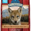 Blue Buffalo Wilderness Rocky Mountain Grain Free Natural Red Meat High Protein Recipe Puppy Dry Dog Food