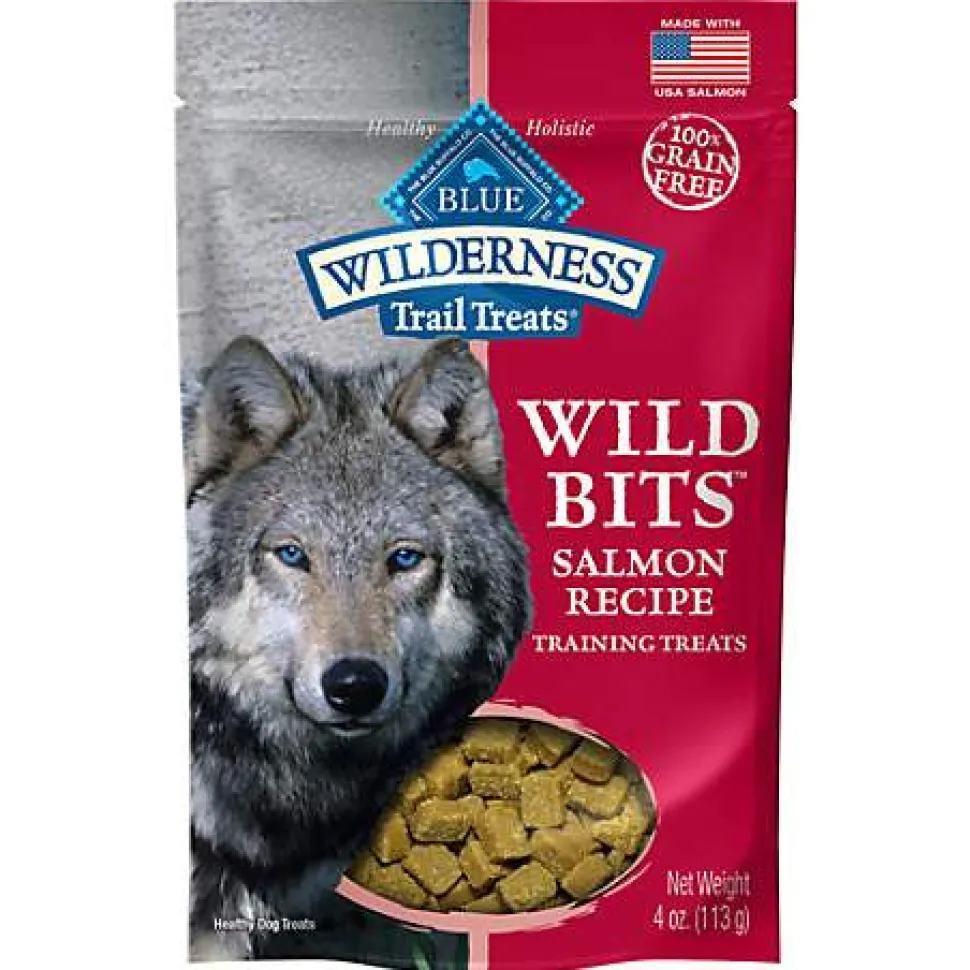 Blue Buffalo Wilderness Trail Treats Salmon Wild Bits Dog Treats