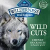 Blue Buffalo Wilderness Trail Toppers Wild Cuts High-Protein Chunky Bites Duck Wet Dog Food - 3 Oz Pouch - Case of 24