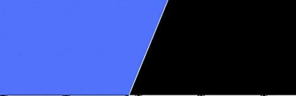 Blue Ribbon Double-Sided Blue/Black Aquarium Background - 12 In X 50 Ft