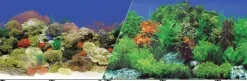 Blue Ribbon Double-Sided Garden/Carribbean Coral Aquarium Background - 19 In X 50 Ft