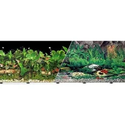 Blue Ribbon Double-Sided Tropical/Freshwater Aquarium Background - 24 In X 50 Ft