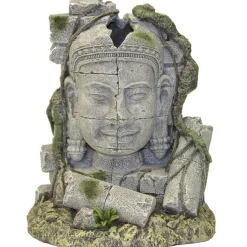 Blue Ribbon Exotic Environments Ancient Stone Head Ruin Bubbler Wairline Connector Tank Accessory