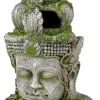 Blue Ribbon Exotic Environments Cambodian Warrior Statue With Moss Tank Accessory