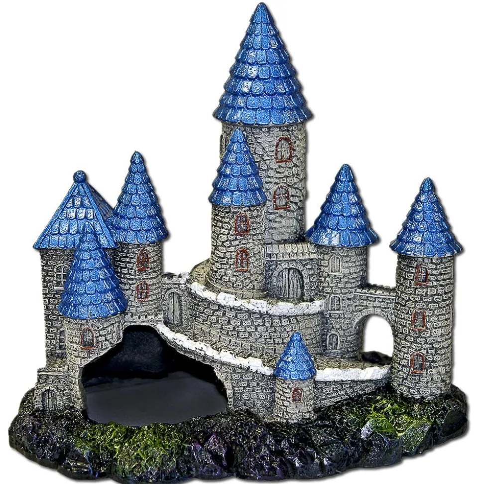 Blue Ribbon Exotic Environments Blue Spire Castle Tank Accessory