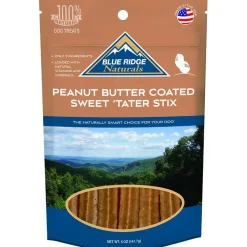 Blue Ridge Peanut Butter Coated Sweet Tater Stix Dog Treats