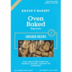 Bocce's Bakery Grain-Free Chicken Dog Biscuits - 12 Oz