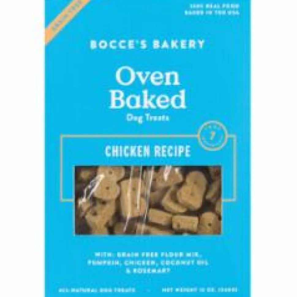 Bocce's Bakery Grain-Free Chicken Dog Biscuits - 12 Oz
