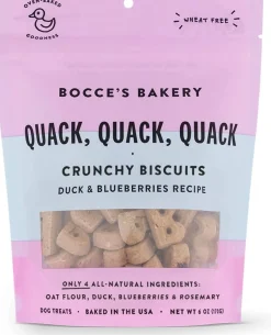 Bocce's Bakery Quack Quack Dog Biscuits - 5 Oz