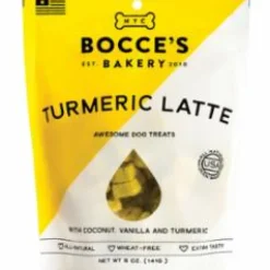 Bocce's Bakery Tumeric Latte Dog Bisuits - 5 Oz