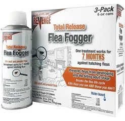 Bonide Bonide Total Release Flea and Tick Dog Foggers - 6 Oz - 3 Pack
