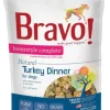 Bravo! Freeze Dried Homestyle Complete Turkey Dinner For Dogs Food