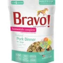Bravo Pet Foods Freeze-Dried Dog Food Homestyle Complete Pork - 2 lbs
