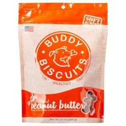 Buddy Biscuits Original Peanut Butter Soft and Chewy Dog Treats - 20 oz Bag