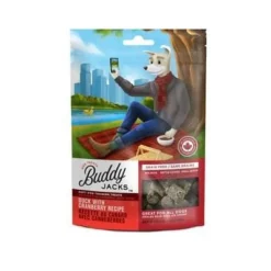 Buddy Jacks Duck and Cranberry Soft and Chewy Dog Treats - 7 Oz