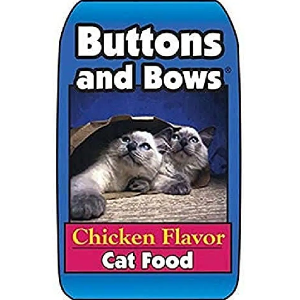 Buttons and Bows Dry Cat Food - Chicken - 20 Lbs