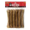 Cadet Gourmet Pressed Rawhide Bones Natural Dog Chews - 8 In - 6 Pack