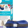 Calm Paws Protective Inflatable Dog Collar with Dog Calming Disk - Extra Small