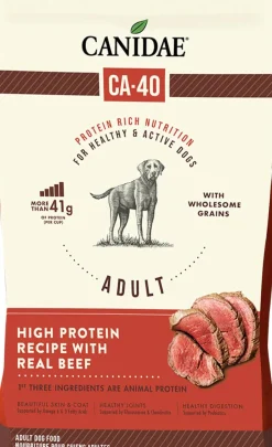 Canidae Ca-40 High Protein Recipe Dry Dog Food - Beef - 25 Lbs